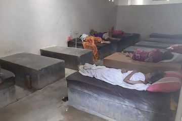 Kondisi panti jompo di ponorogo yang memprihatinkan.