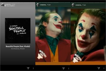Unggahan terakhir Cecep Reza di Instastory beberapa jam sebelum meninggal