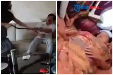 Penganiayaan yang lebih sadis dari kisah istri siksa suaminya yang stroke