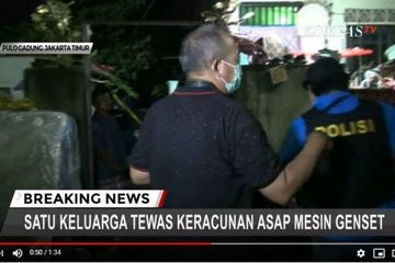Akibat Mati Lampu Saat Banjir, Satu Keluarga di Pulo Gadung, Jakarta Timur Tewas Keracunan Genset, Sesak Napas Sampai Hilang Kesadaran Jadi Pertanda Maut Sudah Dekat