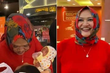 Lina meninggal saat menyusui bayinya