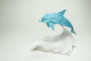 Origami Wet Folding Karya Hoang Tien Quyet Ini Bikin Geleng Geleng Bagus Banget Semua Halaman Kids