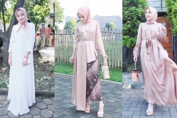 Inspirasi 5 Dress Hijab Manis Untuk Kondangan Ayu Charming Semua Halaman Cewekbanget