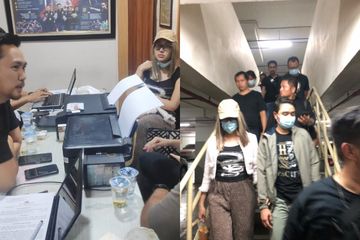 Lucinta Luna diamankan pihak kepolisian lantaran kasus penyalahgunaan narkoba jenis benzo.
