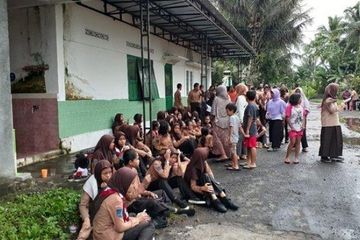Siswa SMP N 1 Turi korban susur sungai