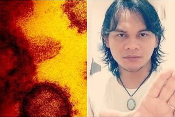 Mbah Mijan membuat unggahan tentang virus corona