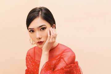 Isyana Sarasvati menangis usai diberi pertanyaan Anang dan Maia
