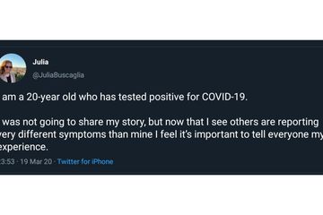 Beredar cerita pasien positif covid-19 asal Amerika