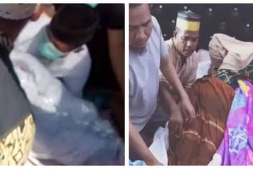 Viral video keluarga yang membawa pulang jenazah PDP Covid-19 di Kolaka, Sumatera Utara.