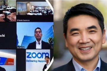 Eric Yuan, pengusaha yang panen rezeki di tengah wabah virus corona.
