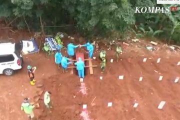 Malangnya Nasib Korban Covid-19, Semasa Hidup Sakit dan Diisolasi, Jenazahnya Ditolak Keluarga di Kota dan di Kampung