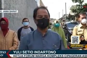 Warga Cimahi beri dukungan dan bantuan kepada tetangga positif Covid-19