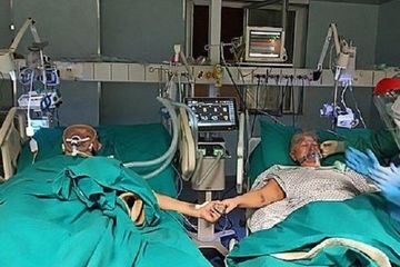 Viral Momen Mengharukan Pasangan Suami Istri Positif Covid 19 Berpegangan Tangan Hingga Putar Lagu Rayakan 50 Tahun Pernikahan Di Ruang Icu Rs Semua Halaman Intisari