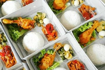 Illustrasi Nasi Bungkus