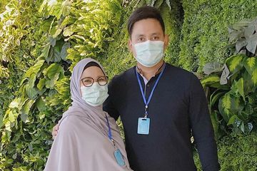 Lahiran saat Pandemi Corona, Bayi Mungil Chacha Frederica Langsung Dipasangi Pelindung Wajah