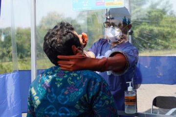 Minim APD, UGM Ciptakan Bilik Gama Swab, Seperti Apa Penampakannya?