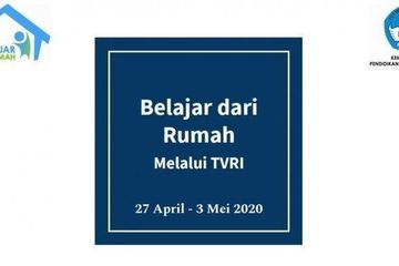 Jadwal Lengkap Dan Link Live Streaming Program Belajar Di Rumah Tvri Minggu 1 Mei 2020 Semua Halaman Grid Fame