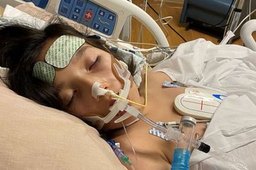 Juliet Daly, 12, dirawat di rumah sakit dengan kondisi jantung langka yang dokter katakan dipicu oleh Covid-19.