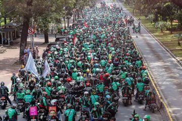 Ojol protes tidak boleh bawa penumpang