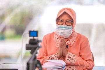 Risma Pamit di Tengah Kasus Covid-19 di Surabaya Masih Tinggi ...
