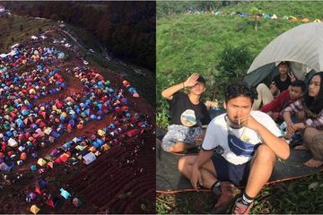 Viral pendaki padati Bukit di Bogor saat pandemi Covid-19