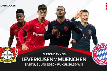 Live Streaming Bayer Leverkusen Vs Bayern Muenchen Pekan Ke 30