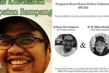 Deny Dwi Yuniarto, Dokter asal Madura yang meninggal dunia akibat Covid-19 dan kini pesannya viral 