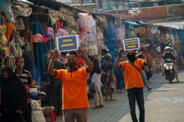 Cluster Baru DKI Jakarta; 79 Pedagang di 12 Pasar Terinfeksi Virus Corona