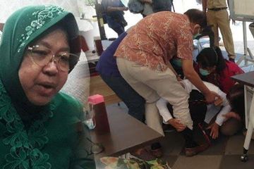 Bantuan APD dari Risma ditolak RSUD Dr Soetomo.