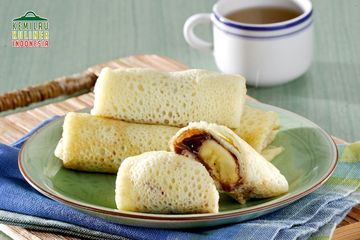 Resep Kemilaukulinerindonesia Resep Dadar Gulung Pisang Cokelat Ini Bisa Dibuat Dengan 8 Bahan Saja Semua Halaman Sajian Sedap