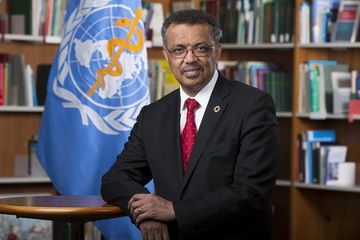 Direktur Jenderal WHO Tedros Adhanom Ghebreyesus 