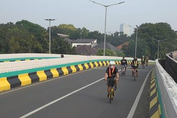 Olahraga bersepeda bagus untuk menurunkan kolesterol yang tinggi.