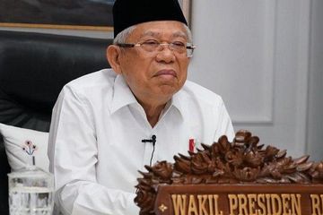 Wapres Ma'ruf Amin sebut hanya DKI Jakarta yang serius lakukan tes Covid-19 massal.