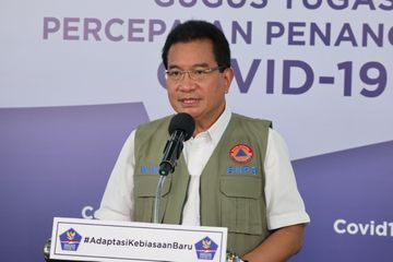 Juru Bicara Satuan Tugas (Satgas) Penanganan COVID-19 Prof. Wiku Bakti Bawono Adisasmito
