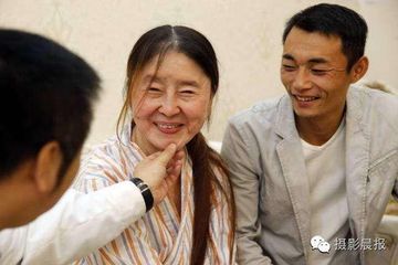Wajah Ho Quyen yang keriputan.