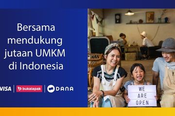 Bersama DANA, Visa meluncurkan kampanye memperluas penggunaan dan penerimaan pembayaran digital untuk mendukung usaha kecil dan mikro di Indonesia.