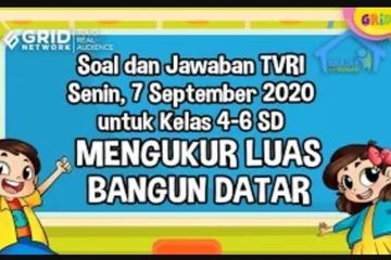 Soal Dan Jawaban Materi Belajar Dari Rumah Tvri Mengukur Luas Bangun Datar 7 September 2020 Semua Halaman Kids