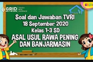 Soal Dan Jawaban Materi Tvri Asal Usul Rawapening Jumat 18 September 2020 Kids