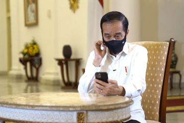 Temui Pedagang Odading, Presiden Jokowi Beri Pesan Khusus Soal Covid-19