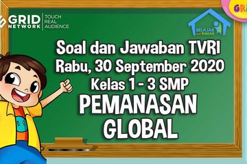 Soal Dan Jawaban Materi Tvri Pemanasan Global Rabu 30 September 2020 Kids