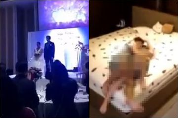 Buat Ratusan Tamu Undangan Heboh, Pria Ini Putar Video ...