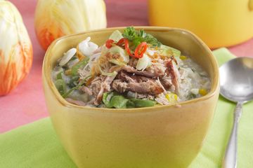 Bubur ayam lumrah menjadi menu sarapan. Ternyata menurut dokter tidak baik, karenanya tidak dianjurkan.