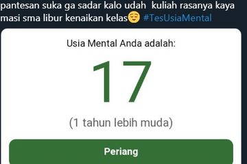 Berita Tes Usia Mental Terbaru Hari Ini Intisari Berita Tes Usia Mental Terbaru Hari Ini Intisari