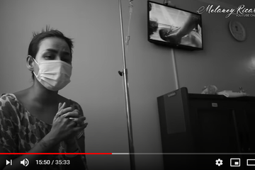 Melaney Ricardo dirawat di rumah sakit selama sebulan