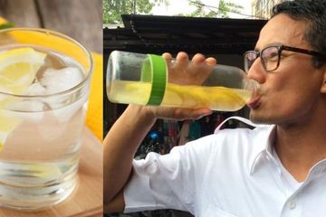 Berkat MInum Air Rendaman Lemon Madu dan Habatusauda, Sandiaga Uno Mengaku Bisa Sembuh Dari Tumor Pita Suara yang Diidapnya