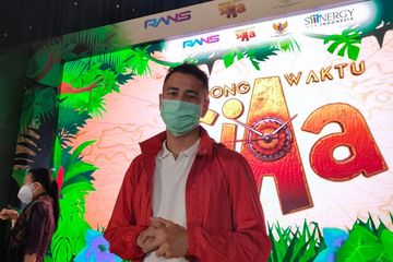 Raffi Ahmad mengucapkan selamat kepada Fahmi Bo melalui video call