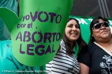UU baru di Argentina  mengatur legalisasi aborsi dalam semua kasus sampai 14 minggu kehamilan.