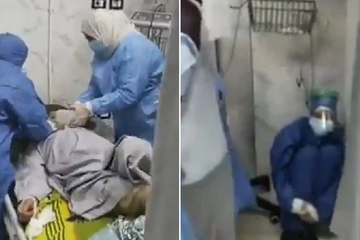 Tragis, Pasien Covid-19 Meregang Nyawa Karena Kehabisan Oksigen di Rumah Sakit, Perawat Hanya Bisa Terpaku Melihatnya