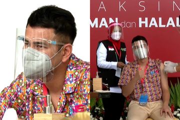 Ada Peluang Terinfeksi Covid-19, Raffi Ahmad Minta Maaf Abai Prokes Usai Disuntik Vaksin