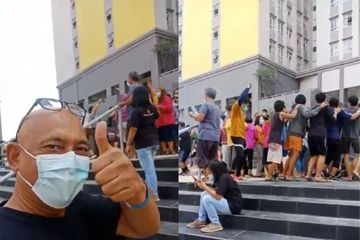 Beredar video menunjukan kondisi pasien Covid-19 di Rumah Sakit Darurat (RSD) Wisma Atlet